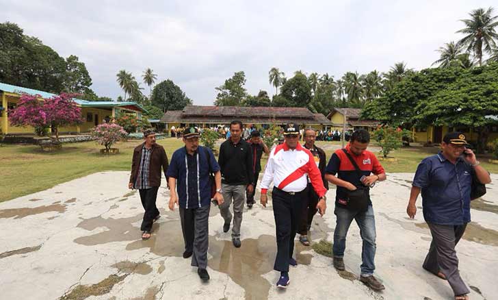 Wakil Bupati Karimun Tinjau Persiapan MTQ Kabupaten Karimun di Ungar