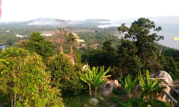 Panorama Bukit Tas, Kundur.