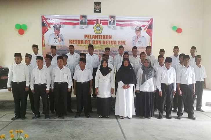 34 RT RW di Kelurahan Tanjungbatu Barat Resmi Dilantik 34 RT RW di Kelurahan Tanjungbatu Barat Resmi Dilantik