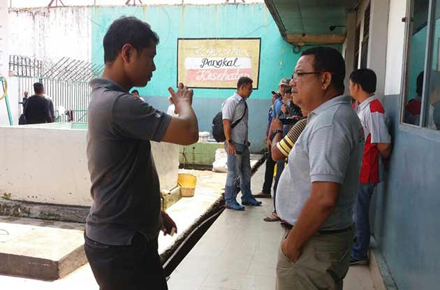 Lima Kain Sarung Sebagai Alat Memanjat Tembok Tahanan Karimun