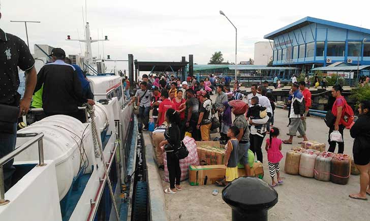 Pemkab Karimun Bangun Kembali Pelabuhan Tanjungbatu Yang Roboh