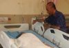 Ninik Kartini, 27 tahun, saat sedang dirawat di Rumah Sakit Umum Changi Singapura (Dok. KBRI Singapura)