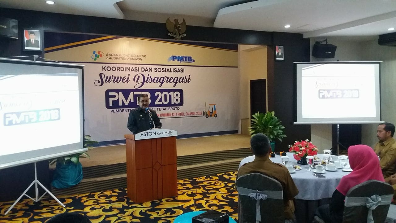 Survey PMTB Oleh BPS Diharapkan Tingkatkan Iklim Investasi di Karimun