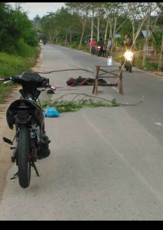 M Idris Tewas Bersimbah Darah Ketika Jadi Korban Tabrak Lari di Kundur