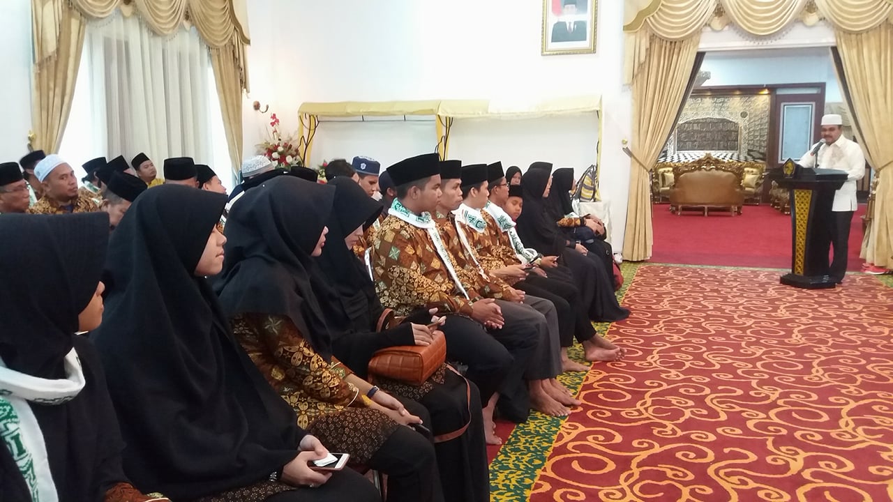 Bupati Optimis Jadi Terbaik Saat MTQ Kepri ke VII di Lingga, Berangkatkan 54 Qori dan Qoriah Terbaik