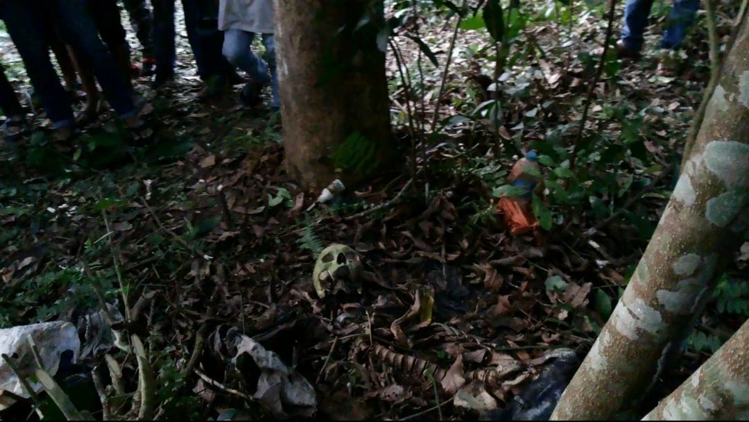 Polsek Kundur Utara-Barat Masih Selidiki Temuan Tengkorak, Ada Kaleng Racun Serangga Disamping Tulang Belulang