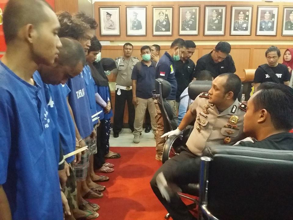 10 Tersangka Kasus Narkoba Diamankan Polres Karimun