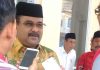 Bupati Karimun, H Aunur Rafiq, di Balai Sri Gading Tanjungbatu Kota, (02/08/18).