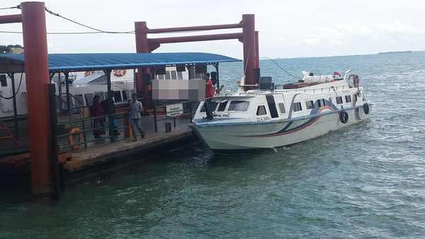 SB ij pada Pelabuhan Sri Bintan Pura, Tanjungpinang, Sabtu (01/09/18).