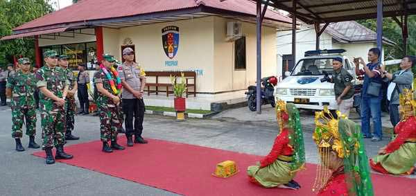 Kunker Pangdam I/BB Mayjen TNI MS Fadhilah di Natuna