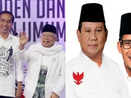 Nomor Urut Pasangan Capres dan Cawapres