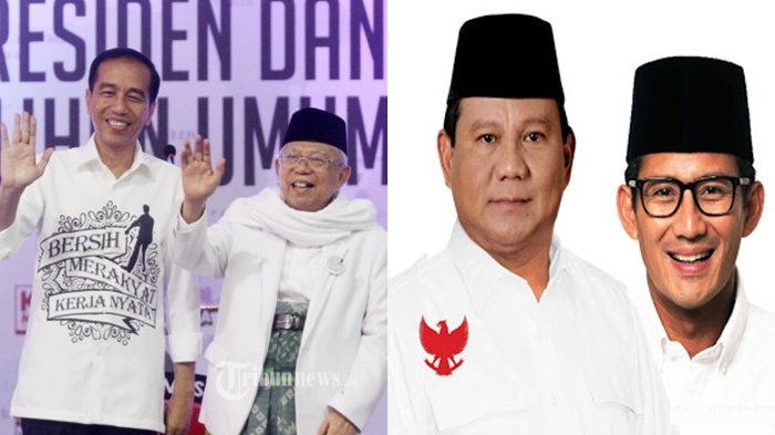 Nomor Urut Pasangan Capres dan Cawapres