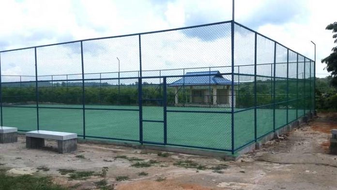 Lapangan futsal desa Teluk Radang, Kundur Utara