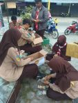 Penggalangan Bantuan Dana Untuk Korban Bencana Alam Gempa Dan Tsunami Donggala Palu Oleh Kwaran Pramuka Kundur Bersama Polsek Kundur (2)
