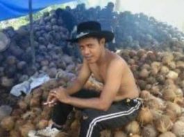 Petani Kelapa di Penyalai