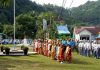 pringatan Hari Sumpah Pemuda Ke 90 Tahun 2018, di Lapangan Upacara Kantor Bupati KKA Jalan Imam Bonjol 34 Tarempa, Senin (29/10/18).