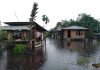 Rumah-rumah Yang Terendam Banjir Di Kundur