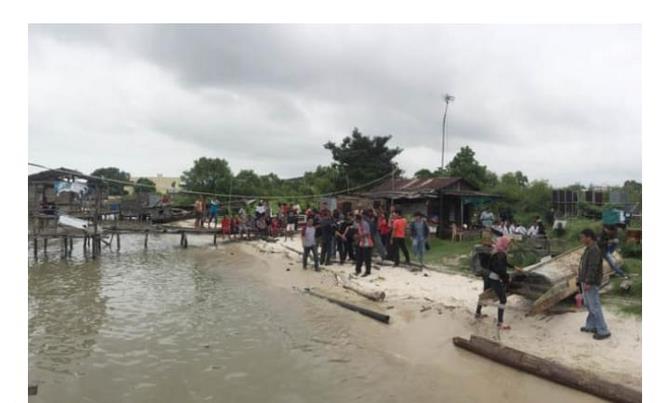 Nelayan Pantai Pak Iman Kuda Laut, Karimun