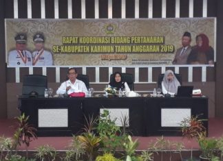 Rapat Koordinasi Pertanahan tahun 2019