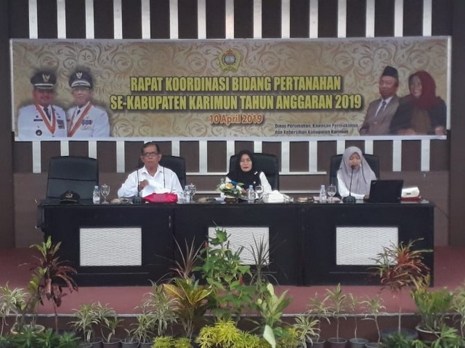 Rapat Koordinasi Pertanahan tahun 2019