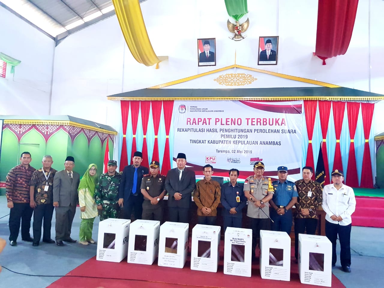 Pelaksanaan Pemilu 2019 Anambas Aman dan Kondusif Pelaksanaan Pemilu 2019 Anambas Aman dan Kondusif