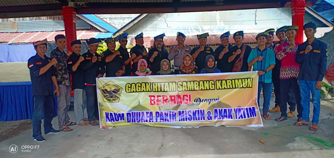 Gagak Hitam Berbagi Sembako Untuk Lebaran Gagak Hitam Berbagi Sembako Untuk Lebaran