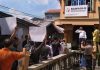Aksi AMPD, saat berorasi didepan kantor Bawaslu KKA, Sabtu (04/05/2019).