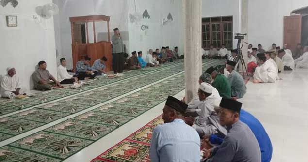 Safari Ramadhan di Masjid Jami Jabal Nur Desa Bukit Padi Kecamatan Jemaja Timur