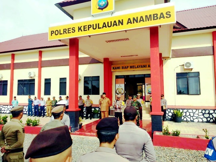 Apel di Mapolres Anambas