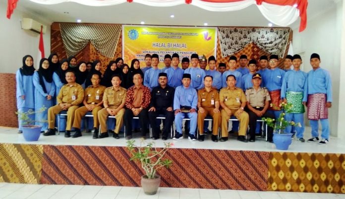 Halal bihalal Bupati Karimun, Aunur Rafiq, di Balai Srigading Tanjungbatu Kundur