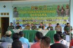Meninjau Pelaksanaan program TNI Manunggal Membangun Desa (2)