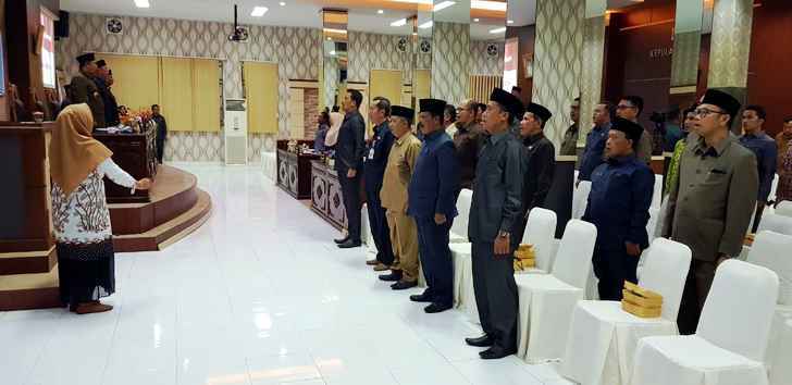 Sidang Paripurna DPRD Anambas