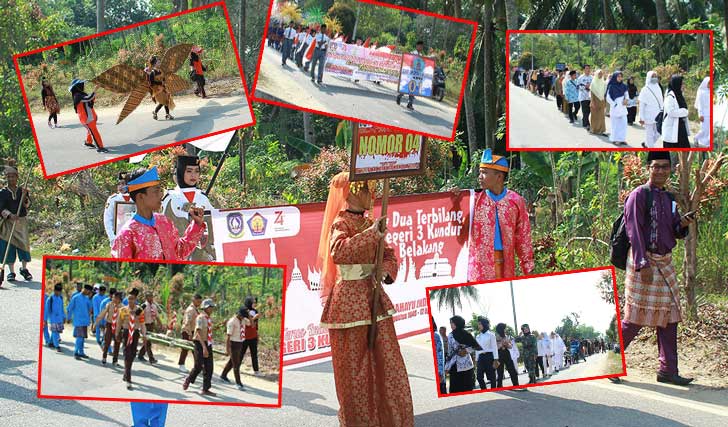 Galery Foto Pawai Pembangunan HUT RI-74 di Kundur