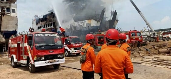 Tiga Tewas dan Sembilan Luka Berat, Insiden Ledakan Kapal Roro KM Sembilang di Karimun