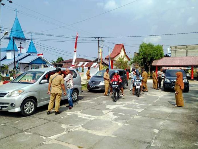 Razia kendaraan bermotor di Tanjungbatu