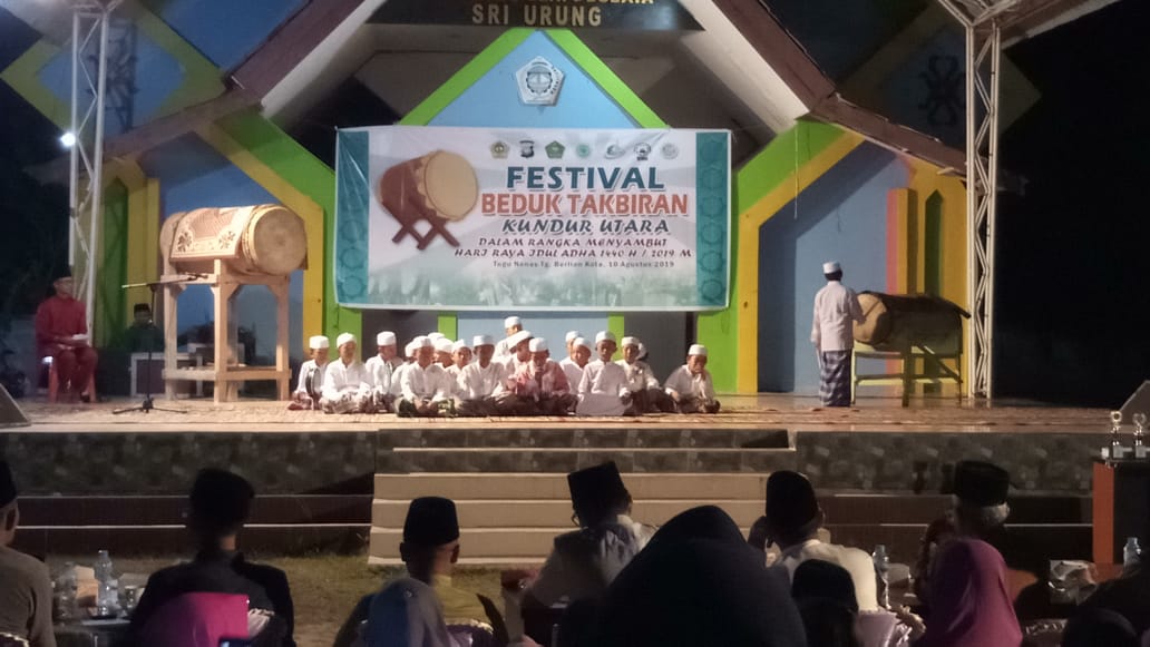 Festival Bedug di Kundur Utara Jadi Tontonan Asik Warga Setempat, Diikuti 7 Grup