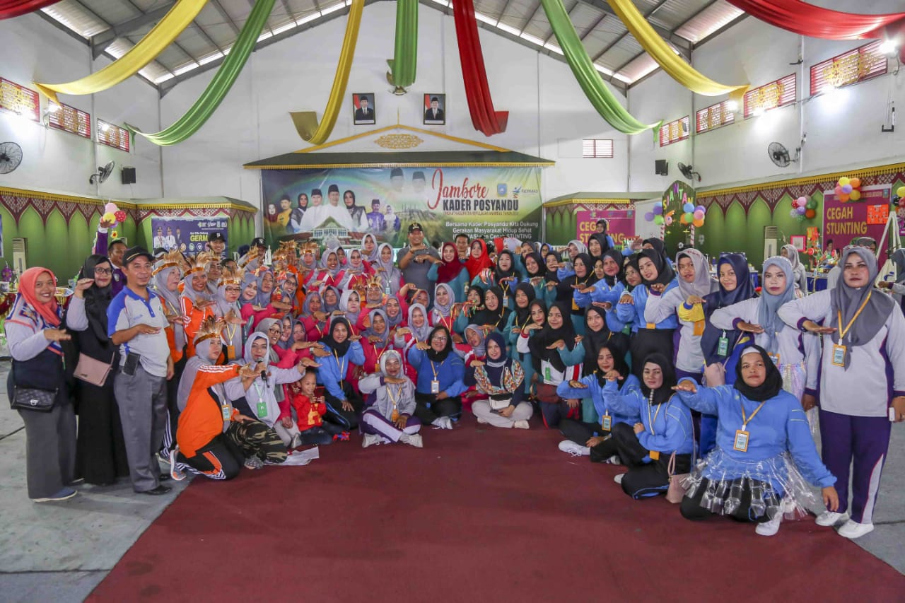 Bupati Kepulauan Anambas Membuka Jambore Kader Posyandu Tingkat Kabupaten Kepulauan Anambas Tahun 2019