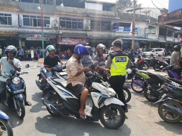 Razia kendaraan bermotor di Kundur