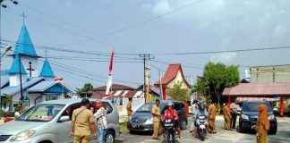 Razia kendaraan bermotor di Tanjungbatu