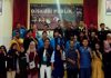 Diskusi mahasiswa, Terkait UU KPK, bertempat di Aula SMK Negeri 01 Tanjungpinang, Sabtu (19/10/2019).