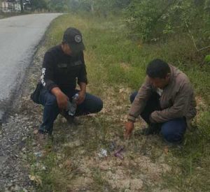 Lokasi penemuan Senpi Rakitan jenis Pistol milik Pencuri