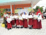 Para juara lomba Gerakan literasi Sekolah Dasar Negeri 010 Kundur