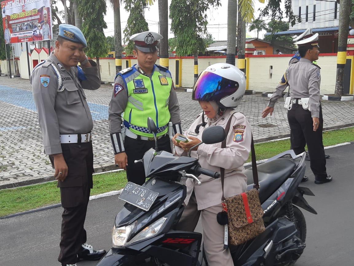 Mulai Rabu, Polres Karimun Kembali Gelar Razia Kendaraan