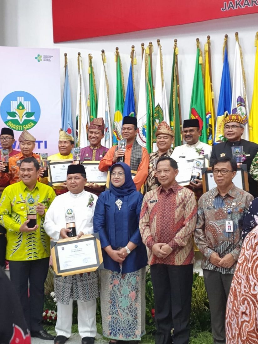 Kemendagri Apresiasi Kabupaten Anambas, Atas Penghargaan Swasti Saba