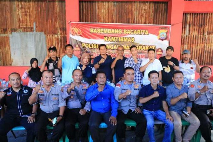 Polres Anambas Bersama Wartawan