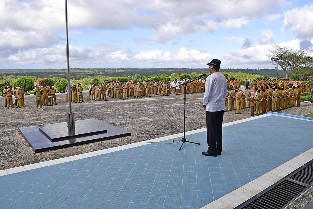 Apel Gabungan Persiapan Pelaksanaan Tugas Tahun 2020