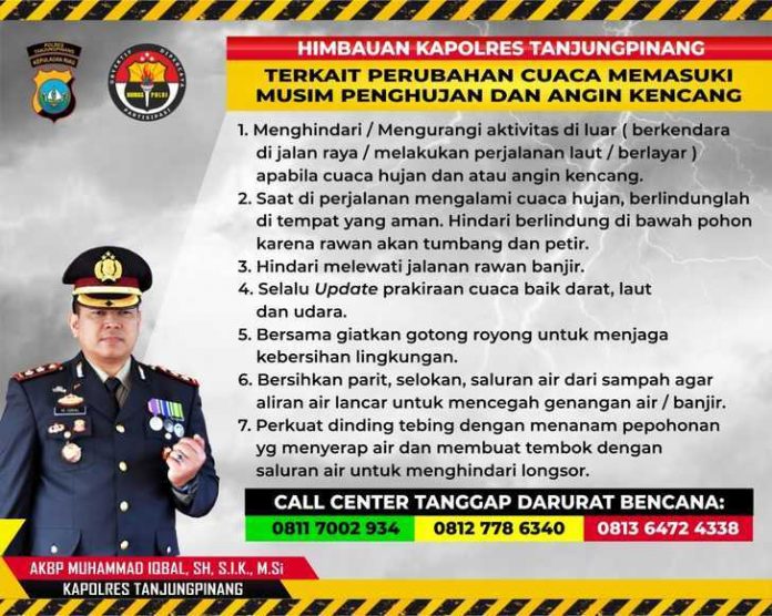 Himbauan musim angin kencang