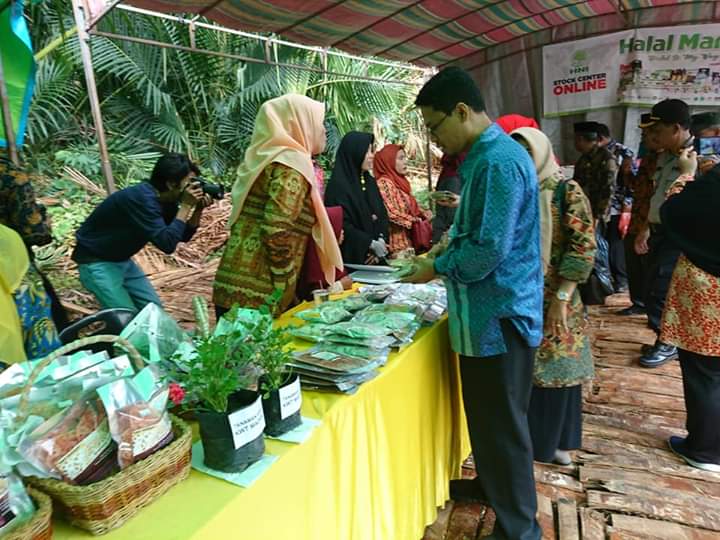 Launching Produk Tepung Sagu Sinar, Di Kecamatan Ungar
