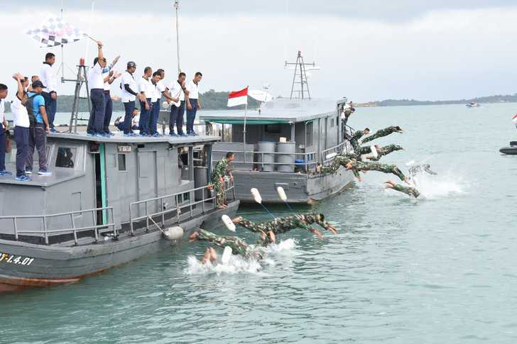 Olah Raga Bersama Semarakan Jelang Hari Armada Tahun 2019