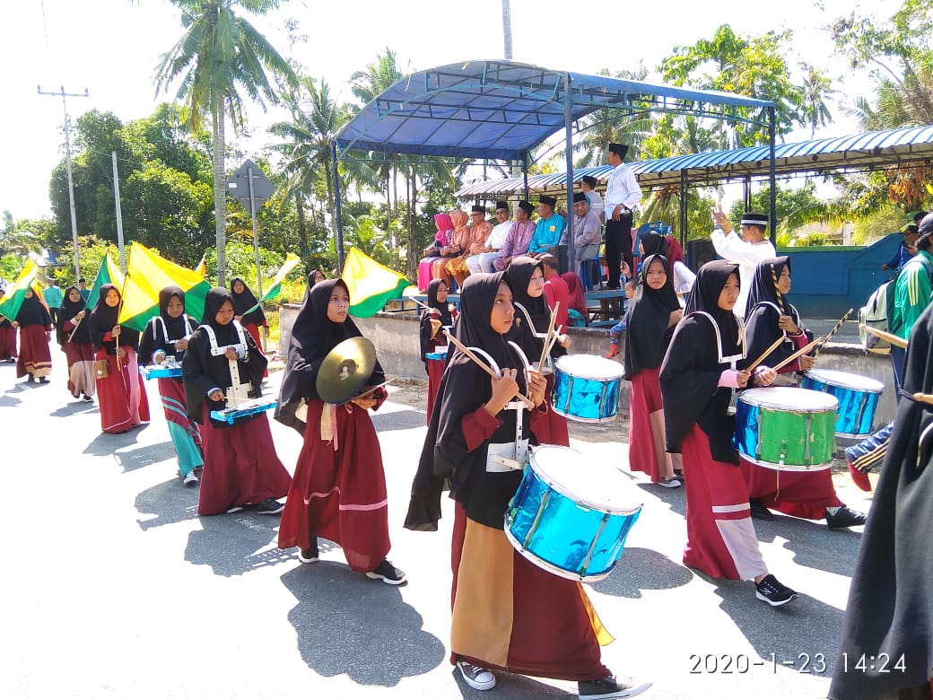 Pawai Ta’ruf MTQ Desa Kundur Berlangsung Meriah